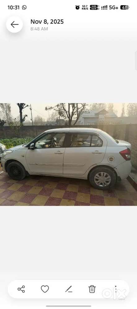 Maruti Suzuki Dzire 2013 Diesel