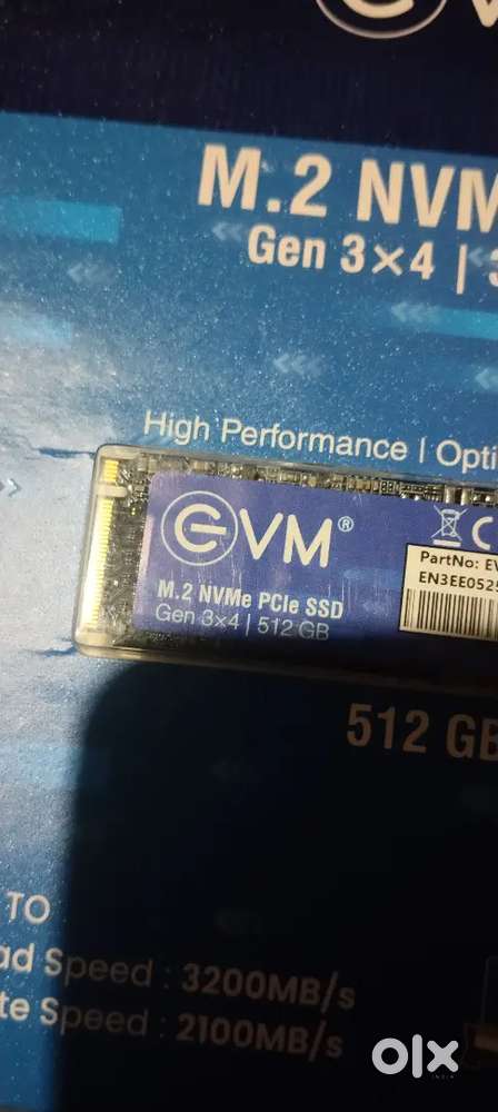 Evm Nvme SSD Drive 512Gb