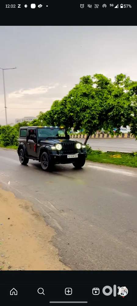 I Want To Sell My Mahindra Thar 4×4 Black In A1 Condition Modified