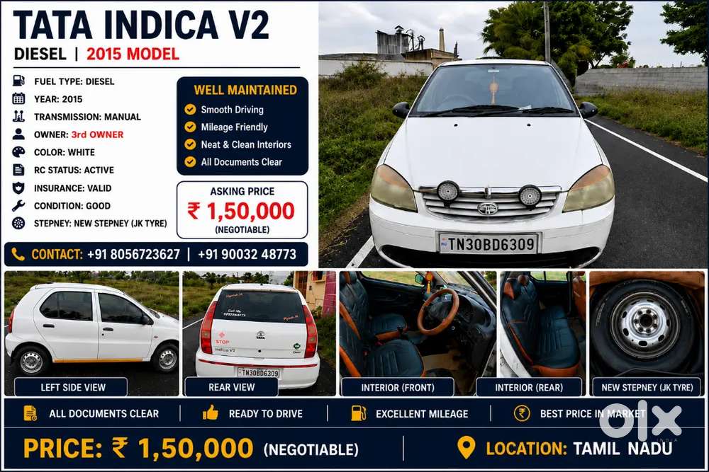 Tata Indica V2 2015