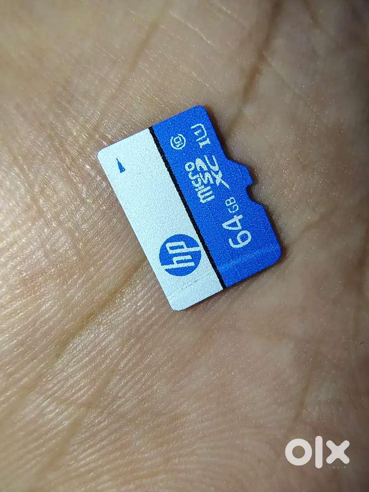 Hp 64 GB memory card class 10