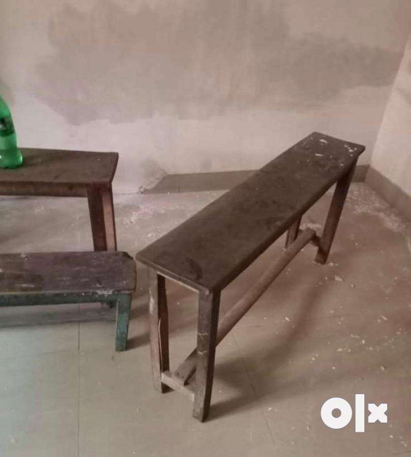 Wooden benches online olx