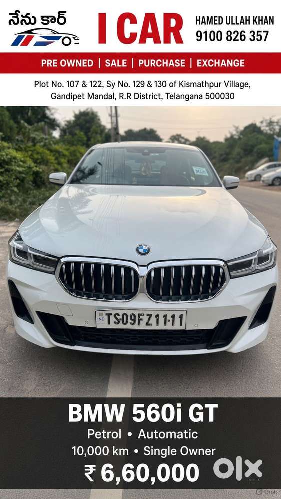 Bmw 5 Series 540 I, 2022, Petrol