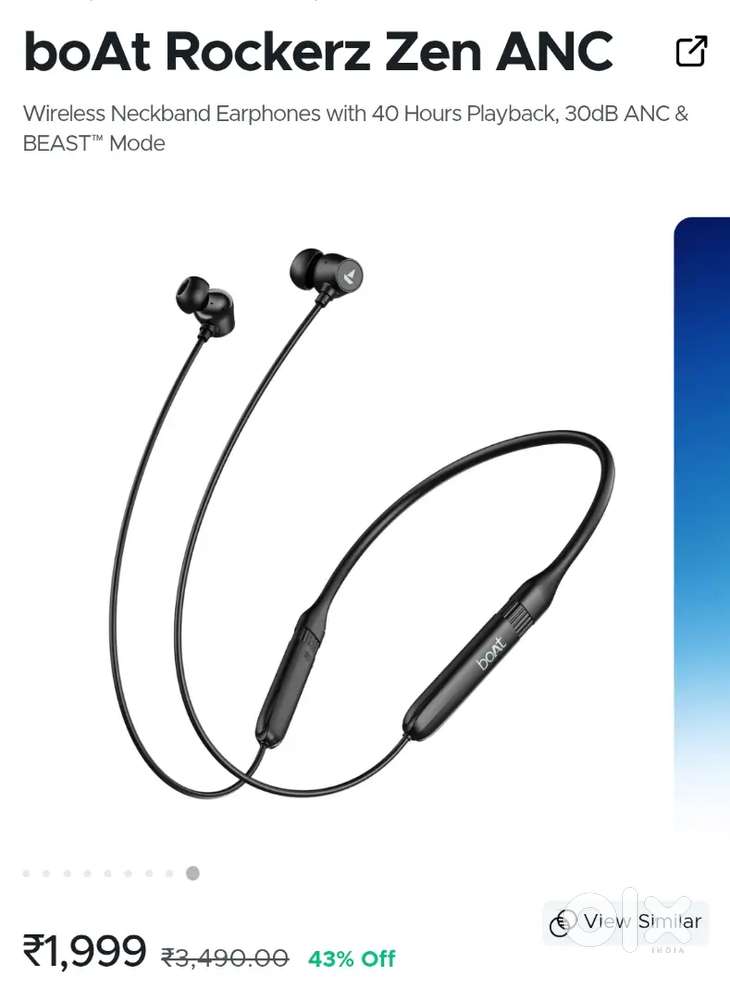 Boat neckband zen ANC