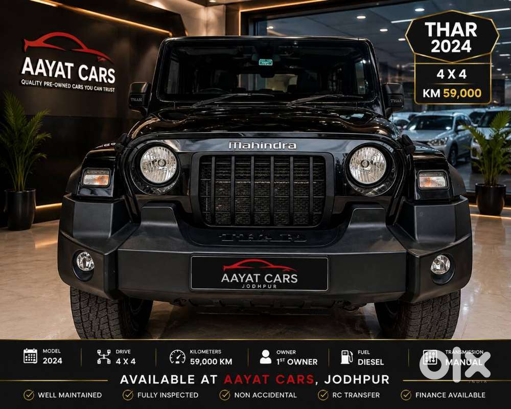 Mahindra Thar Lx Hard Top Diesel Mt 4wd, 2024, Diesel