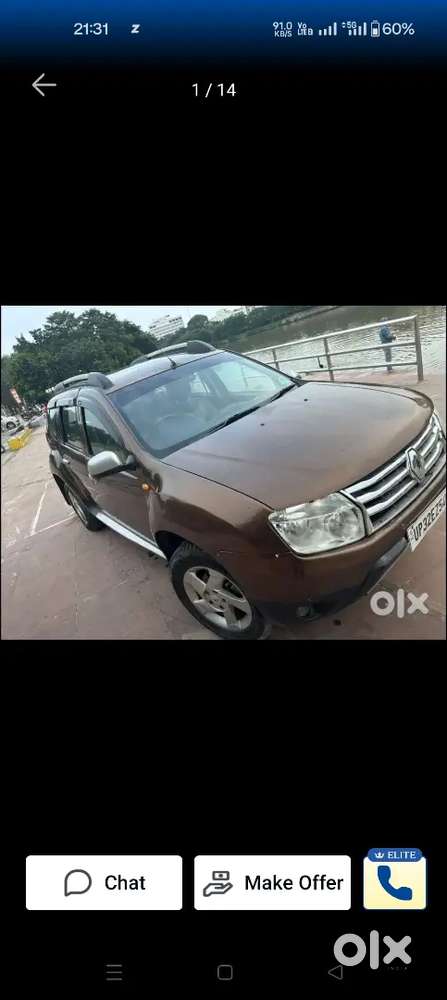 Renault Duster Diesel 2013 Up 32 , Recently Serviced ,good Running Con