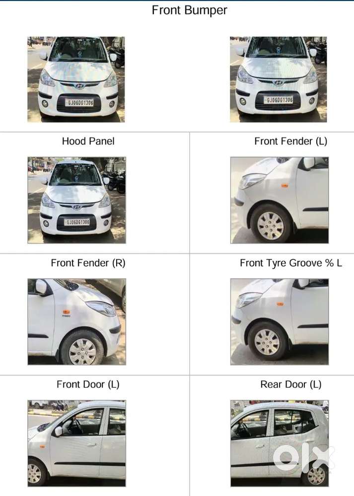 Hyundai I10 1.2 Magna White Model Car Excellent Condition For Sale.