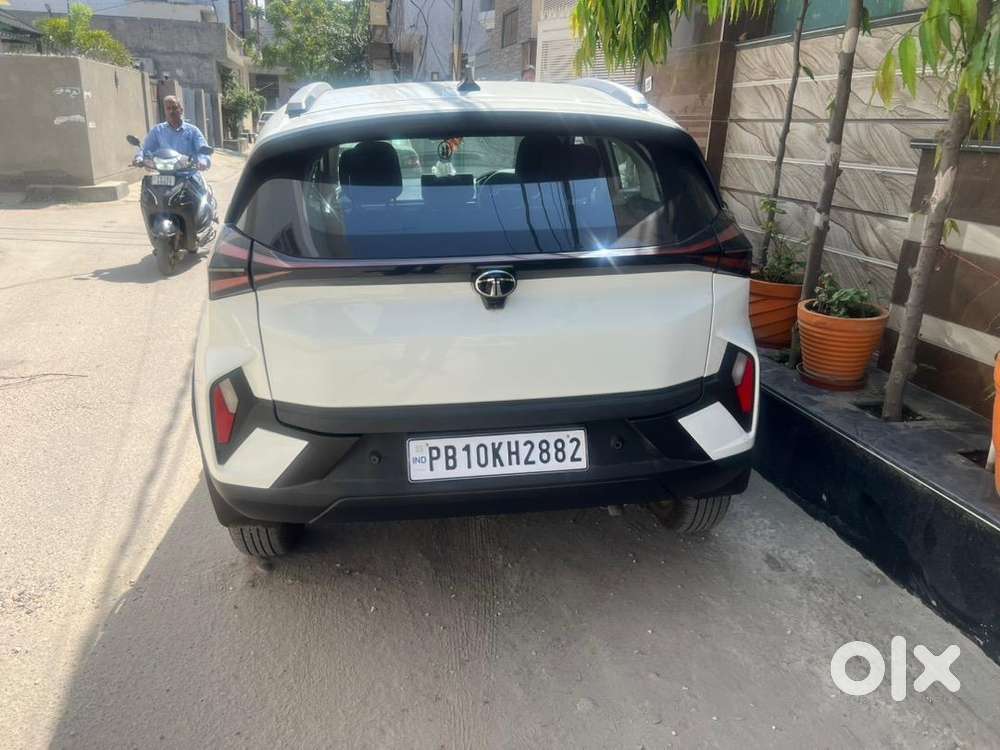 Brand New Type Tata Nexon Very Less Km Driven White Color