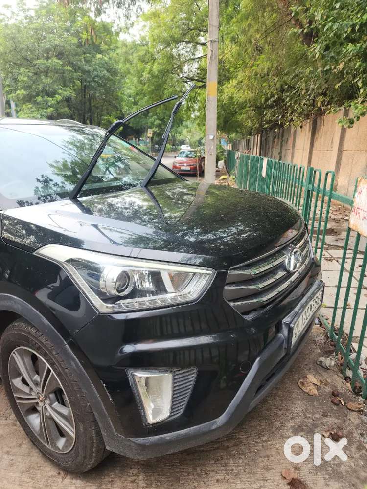 Black Hyundai Creta Petrol 2018 New Condition