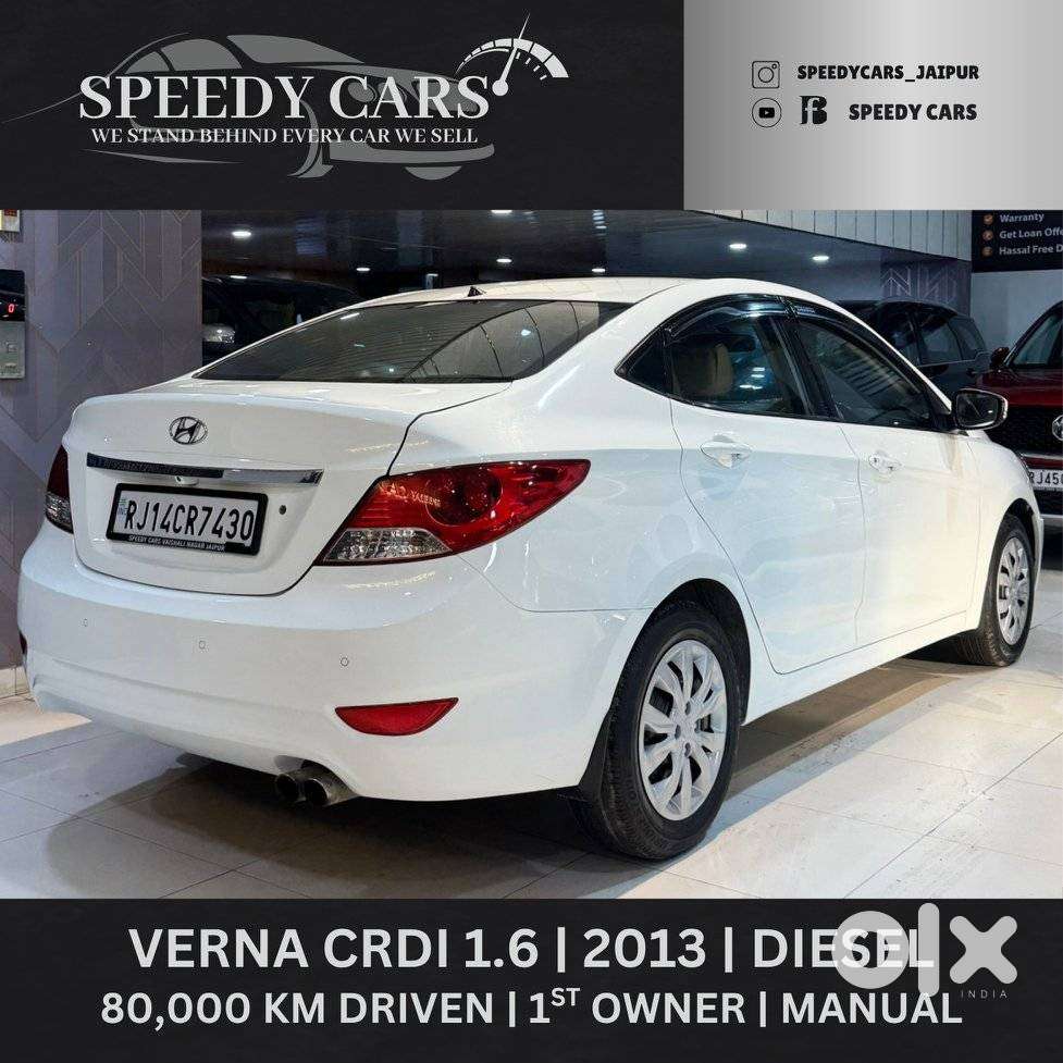 Hyundai Verna 1.6 Crdi, 2013, Diesel