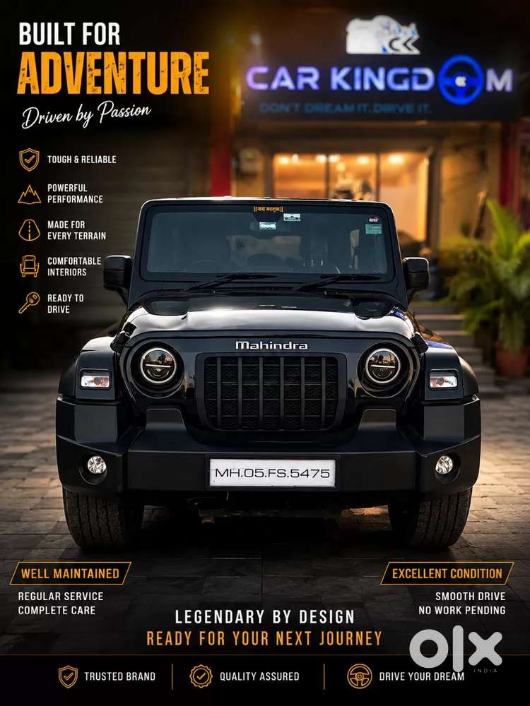 Mahindra Five-door Thar, 2024, Diesel