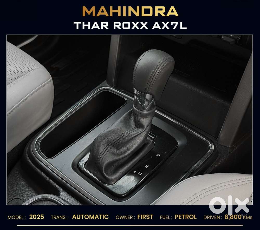 Mahindra Thar Roxx Ax7l Rwd At, 2025, Petrol