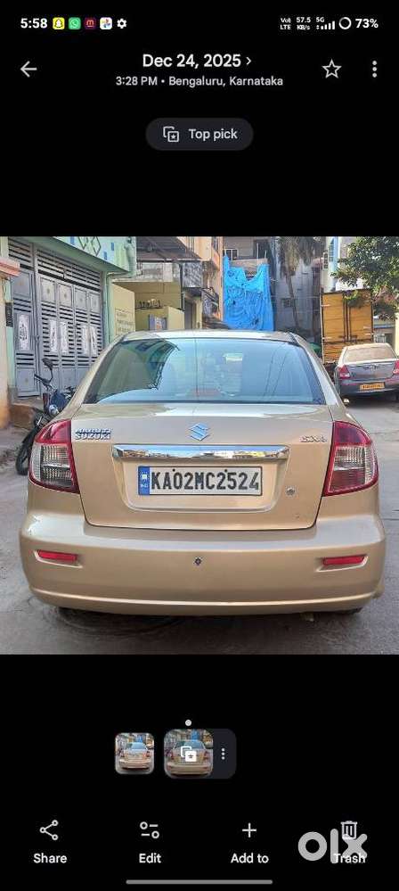 Maruti Suzuki SX4 ZXi, 2007, Petrol
