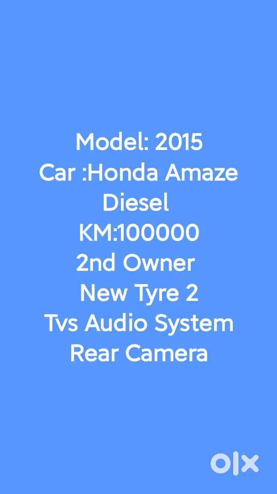 Honda Amaze Diesel