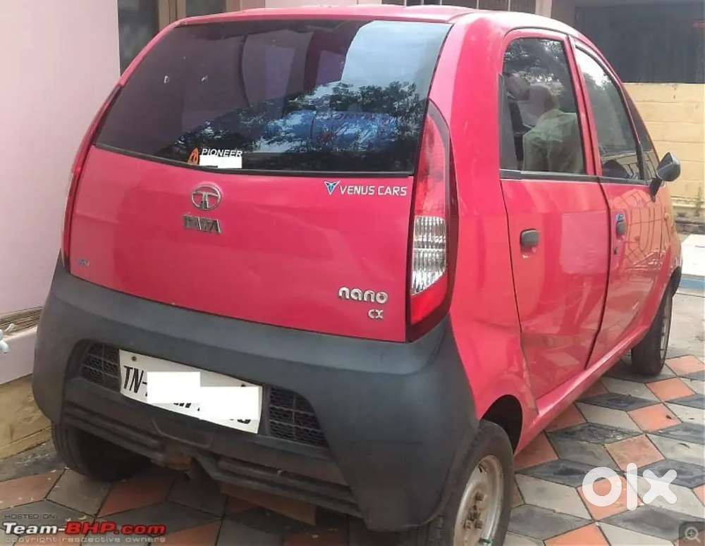 Tata Nano Cx 2012 (red Color)