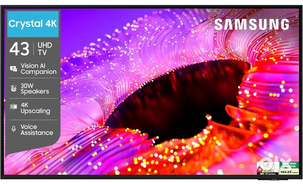 Samsung 4K 43 inch TV New condition