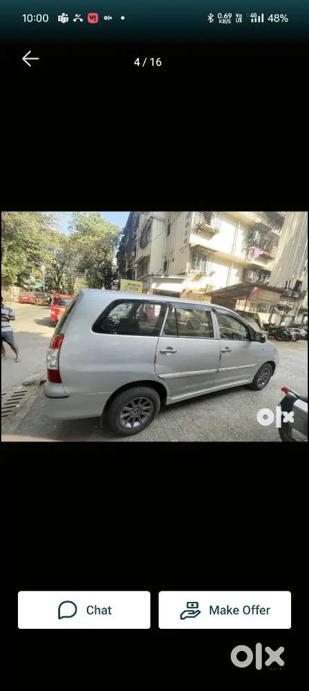 Toyota Innova 2012 Diesel 115000 Km Driven