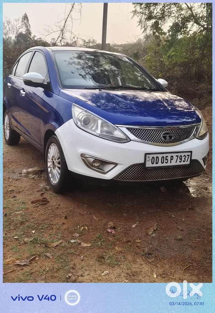 Tata Zest 2015 Diesel Well Maintained And Dual Colour Combination.