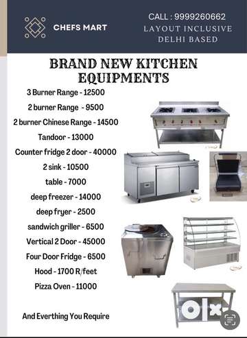 Different Types of Commercial Kitchen Equipment