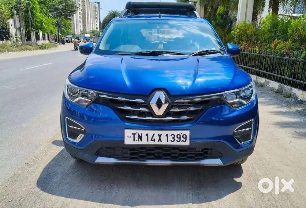 Stylish Blue Renault Triber