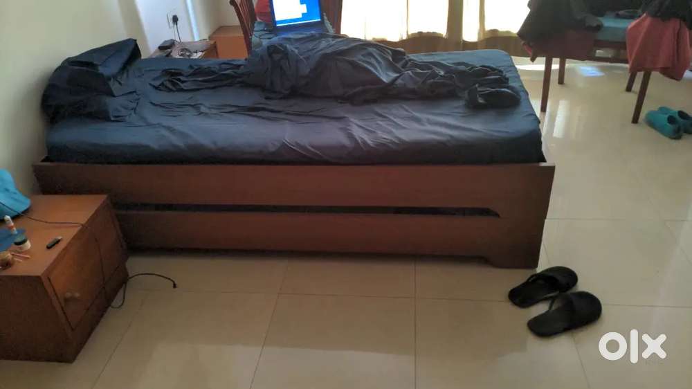 two single beds (stacked) solid wood not MDF Beds & Wardrobes