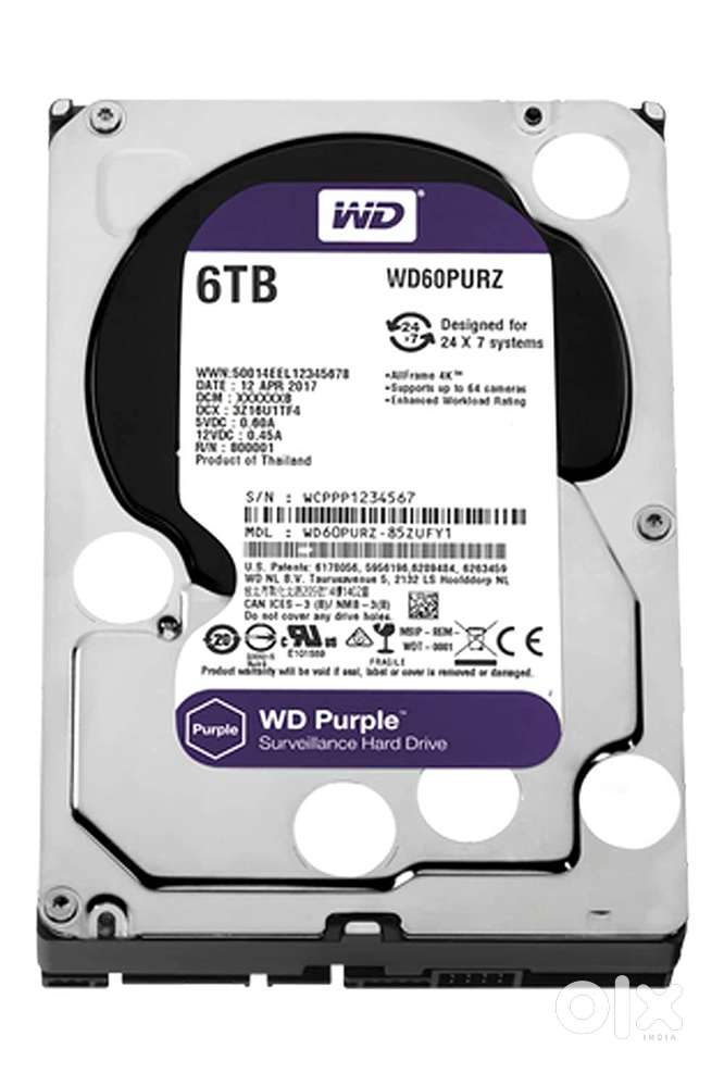 SEAGATE INTERNAL 6 TB HARD DISKS