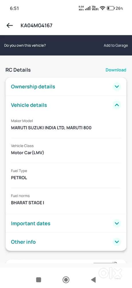 Maruti Suzuki 800 2004 Petrol 50432 Km Driven