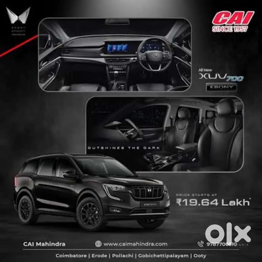 Mahindra Xuv700 Ax7 2026 Diesel Ebony Edition