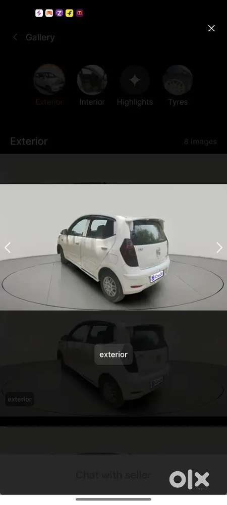 Hyundai I10 Cng + Petrol On Paper Cng