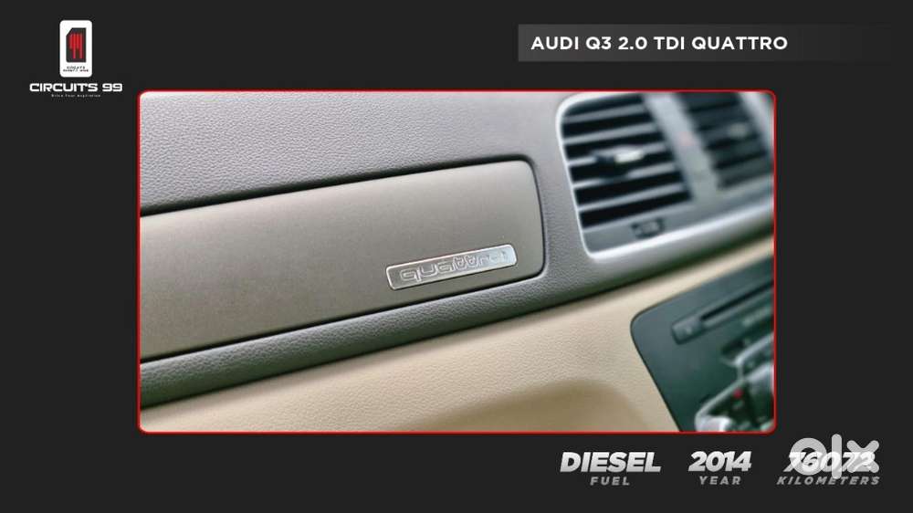 Audi Q3 2.0 Tdi Quattro, 2014, Diesel