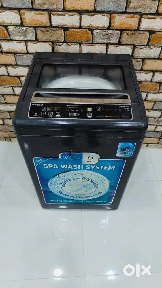 537_Whirlpool white magic premier {6.5kg} washing machine Washing