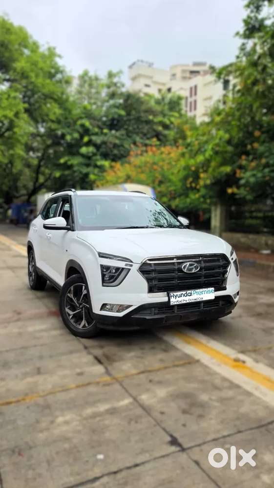 Hyundai Creta 1.4 Sx (o) Turbo Petrol Dct, 2022, Petrol