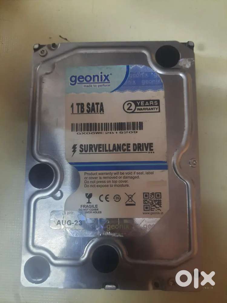 1 TB Hard disk