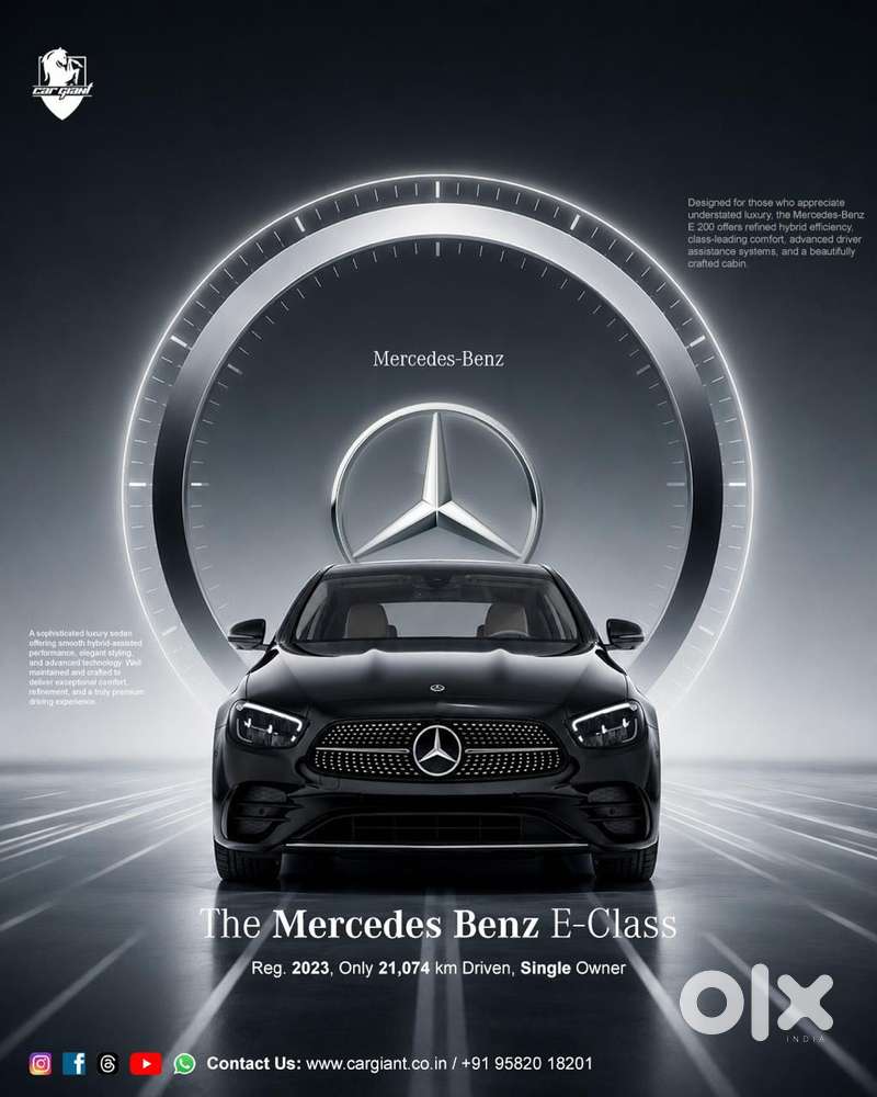 Mercedes-benz E-class E 200 Exclusive, 2023, Petrol