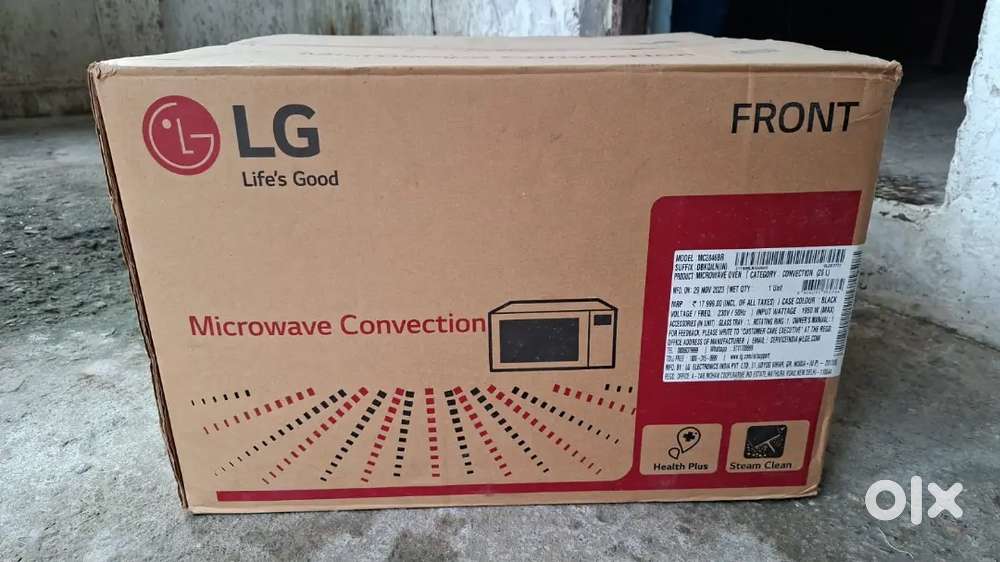 Lg microwave sealed packed new 28L