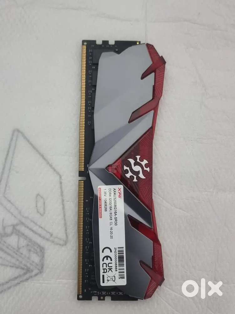 XPG Gaming Ram 16GB 3200 Mhz