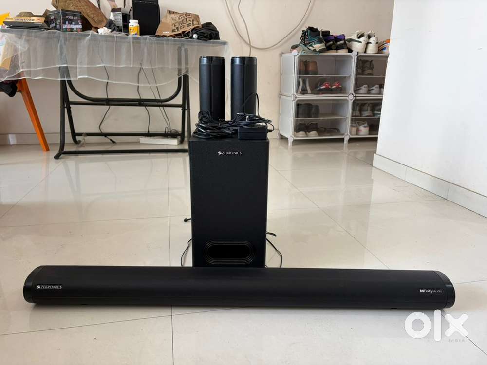 Zebronics Zeb-Juke Bar 9500WS PRO 5.1 (525W Dolby, Wireless Rears)