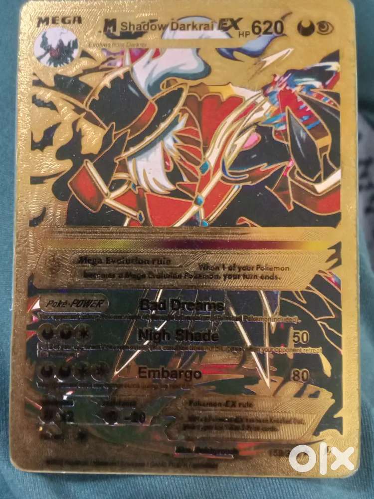 A very rare golden Pokemon card - Other Hobbies in undefined, - 1833112087