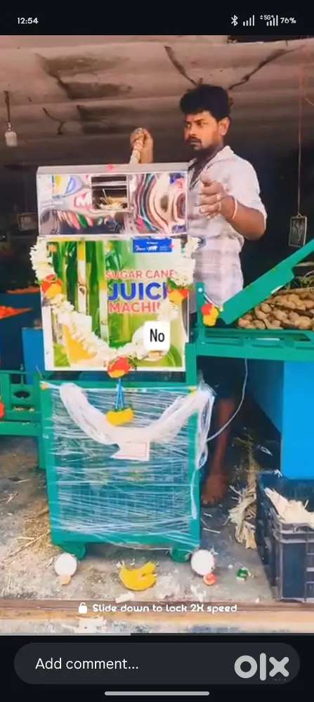 Sugarcane machine