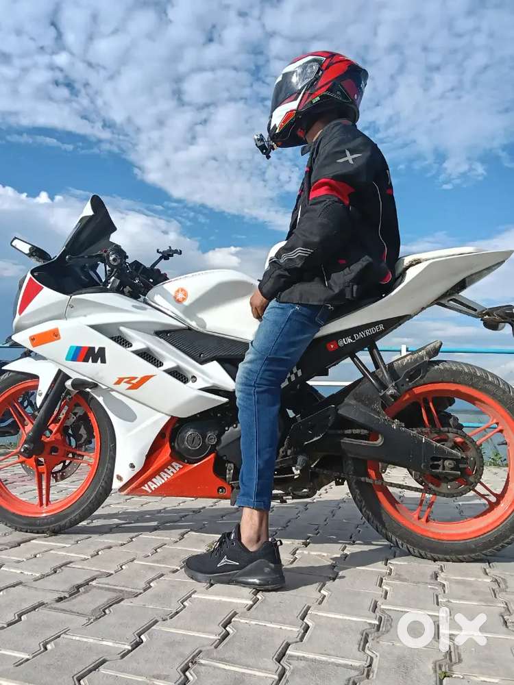 Red R15 V1 Jacket Yamaha R15 White Colour Motorcycles 1820330476