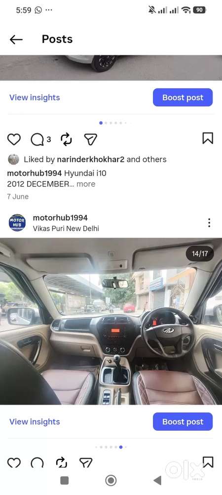 Mahindra Tuv 300 T6 Plus, 2017, Diesel