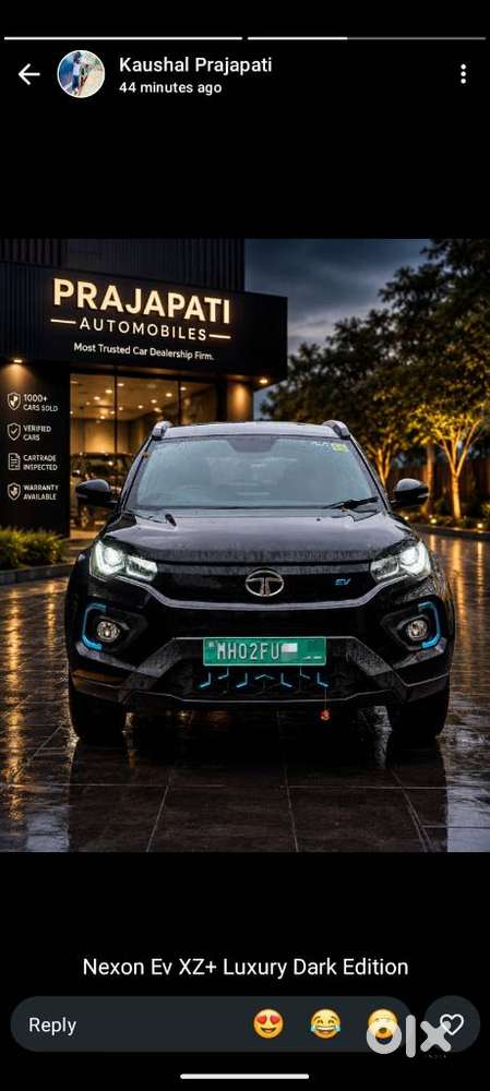 Tata Nexon Ev Xz Plus Lux Dark Edition, 2022, Electric