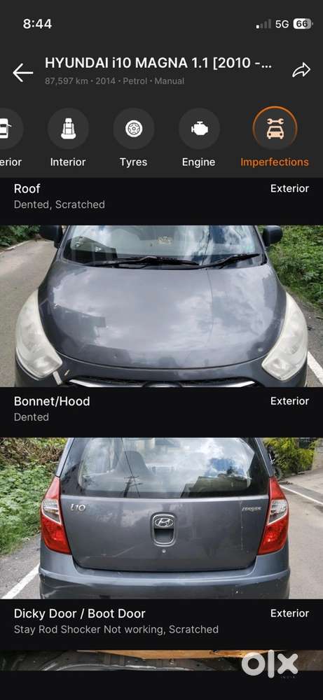 Hyundai I10 Magna 2015