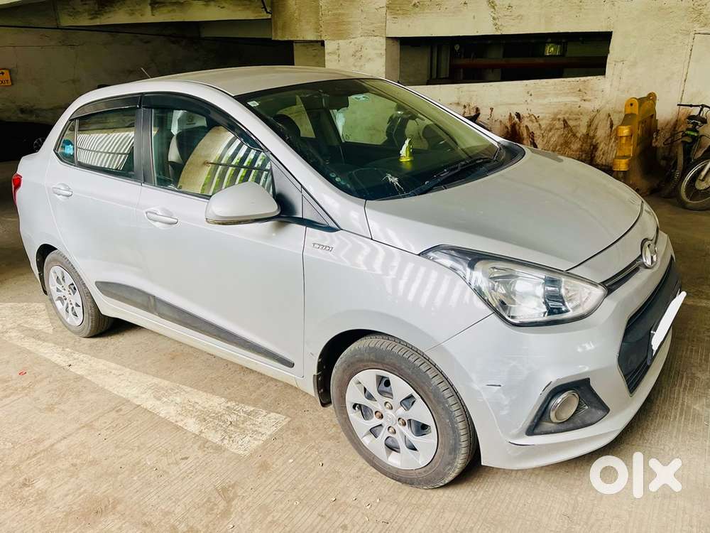 Hyundai Xcent Diesel Well Maintained Silver