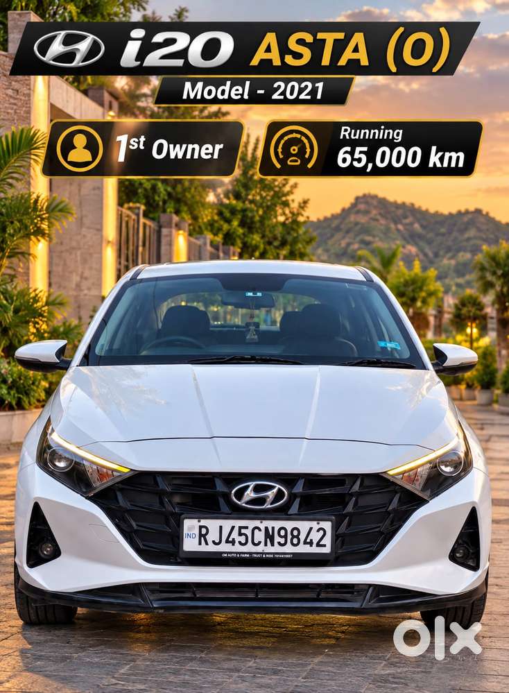 Hyundai I20 Asta Option, 2021, Petrol