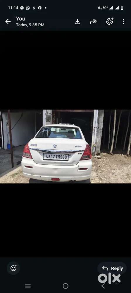 Maruti Suzuki Dzire 2012 Diesel 73000 Km Driven