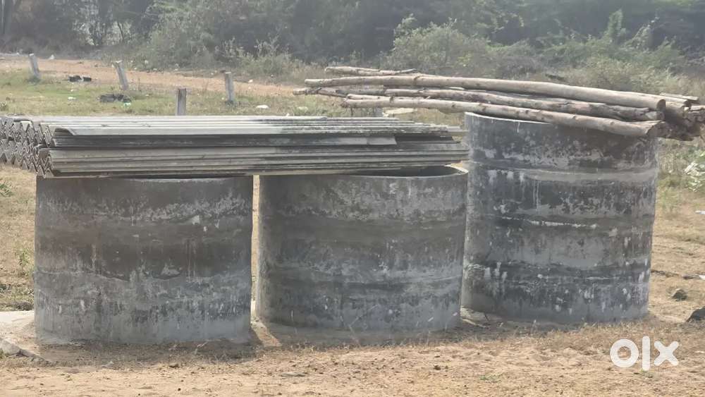 Cement Rekulu, concrete rings, wooden poles - Other Household Items in ...