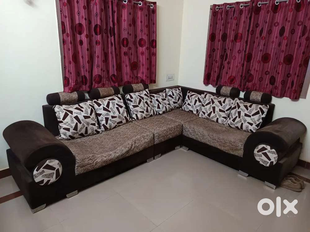 L-shaped sofa
