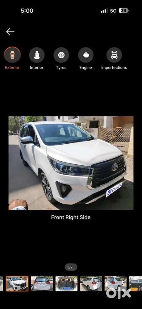 Toyota Innova Crysta 2022 Petrol Good Condition