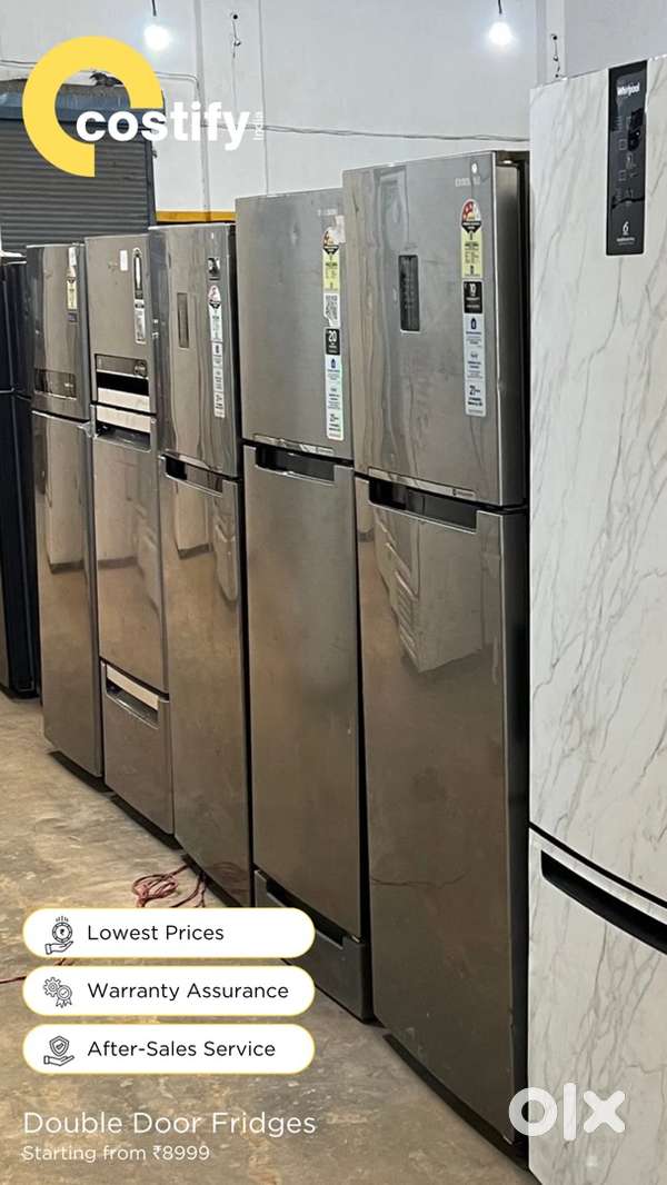 Single & Double Door Fridges from ₹8,999 – Costify India